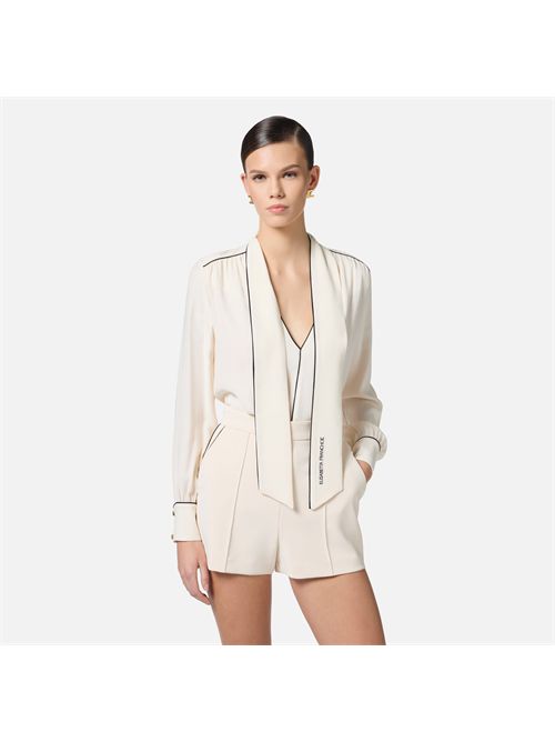 shirt woman white ELISABETTA FRANCHI | CA10451E2/E84